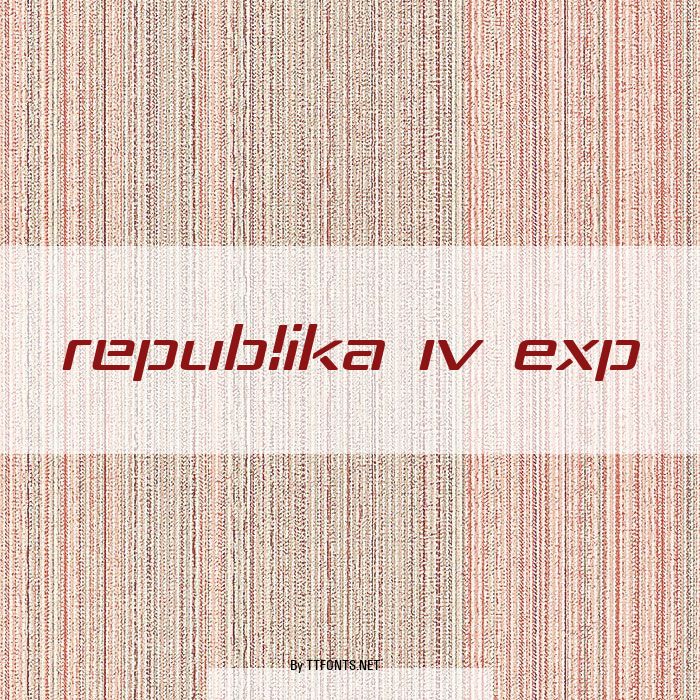 Republika IV Exp example